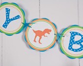 Dinosaur Birthday Decorations, Little Dino Banner, Dinosaur Theme HAPPY BIRTHDAY Banner, Dinosaur Birthday Party Decorations