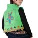 bolero women art clothing ooak fiber - green fashion.