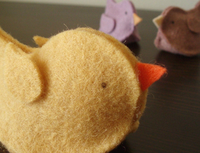 Felt Stuffies - Cool Chicks