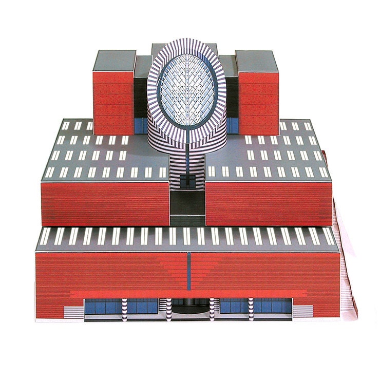 SFMOMA Building Paper Model (KIT)