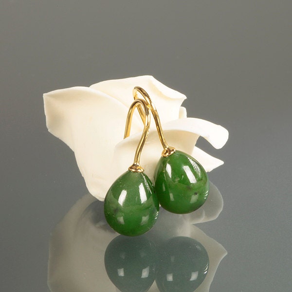 Elegant Jade earrings
