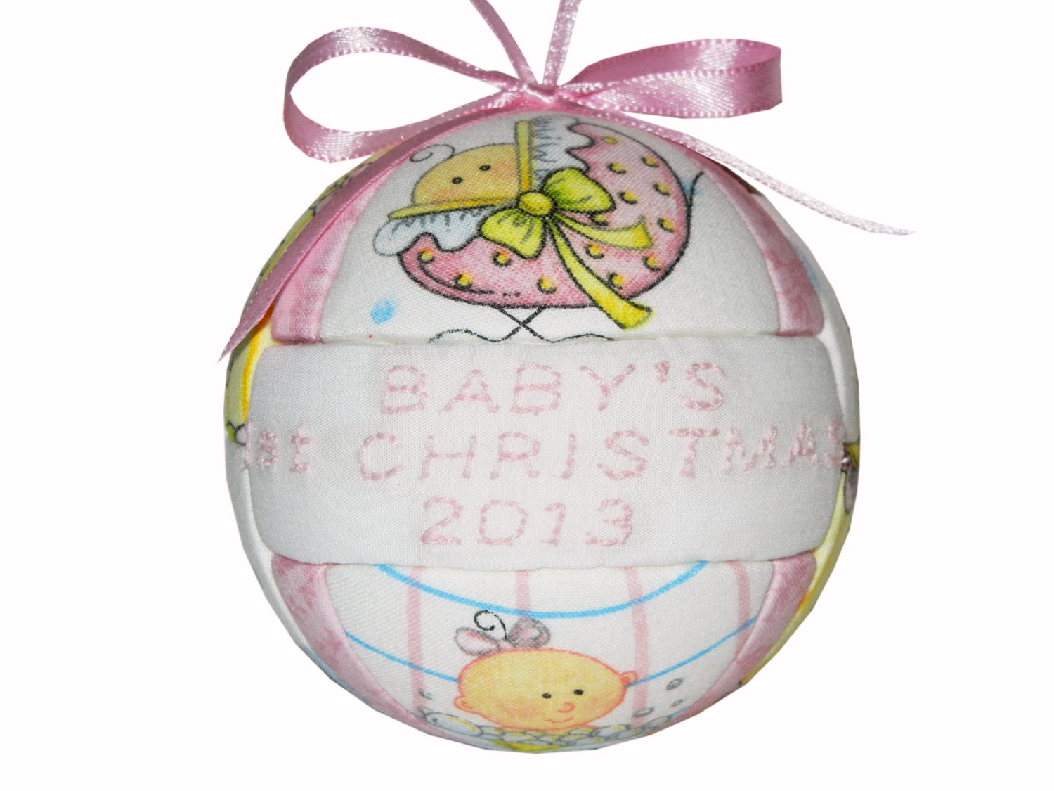 2013 Baby's First Christmas Ornament Newborn Infant Baby Shower Gift Idea