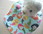 ann kelle girlfriends laminate bib - FREE SHIPPING