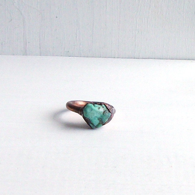 Turquoise Ring Gemstone Ring Birthstone Ring Cocktail Ring December Jewelry Robins Egg Blue