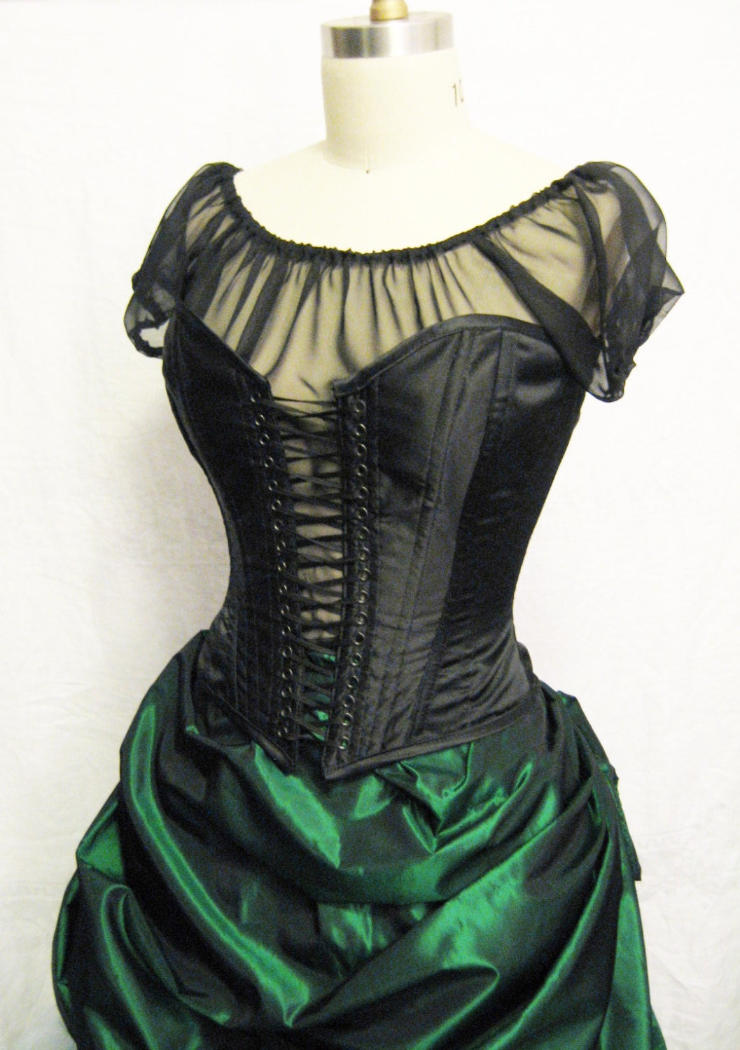 The Secret Boutique Lace Front Sweetheart Corset