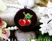 New Technology - 1pcs 33mm (PL-33-444) Handmade Antique Bronze Brass Photo Locket Pendant / Charm