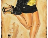 JEREMY WORST Dancing with the Devil Original Painting