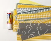DIY Paper Chain Kit, Yellow and Grey