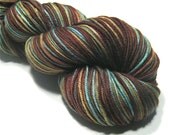 DK yarn hand dyed - superwash merino cashmere nylon - Tree of Life