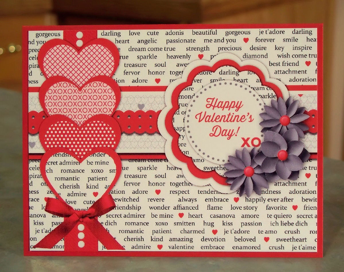 Handmade Card, Stampin Up Valentine Love