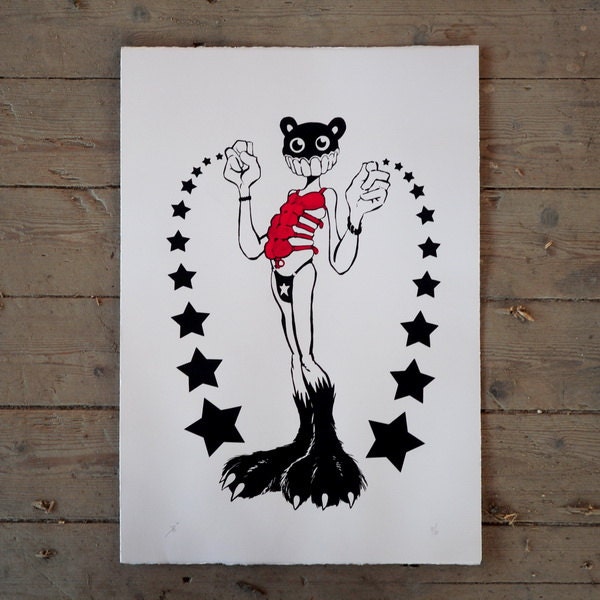 Party Boy Limited Edition Screenprint