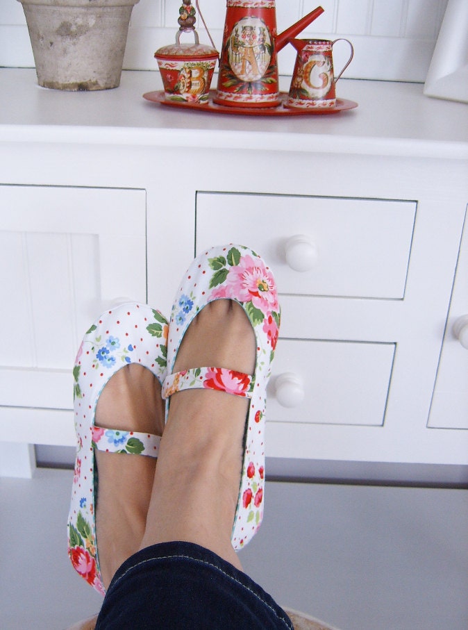 Shoe Pattern - PDF - Mary Jane Flats Women's Size 5 to 11