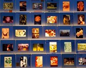 110 slides - flowers, chemistry labs, faces...