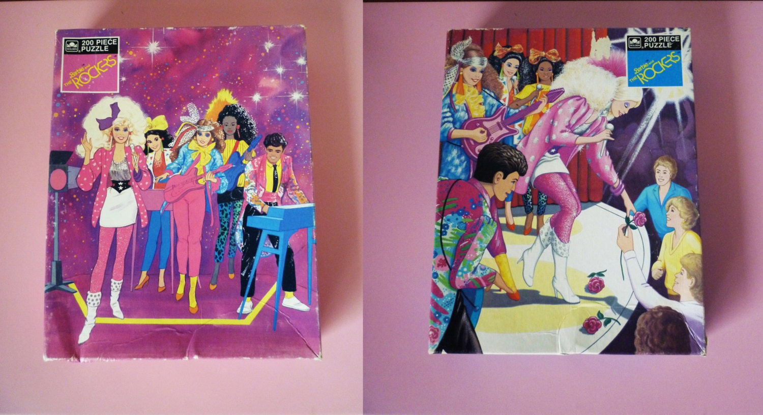Barbie and the Rockers Puzzles, 1987