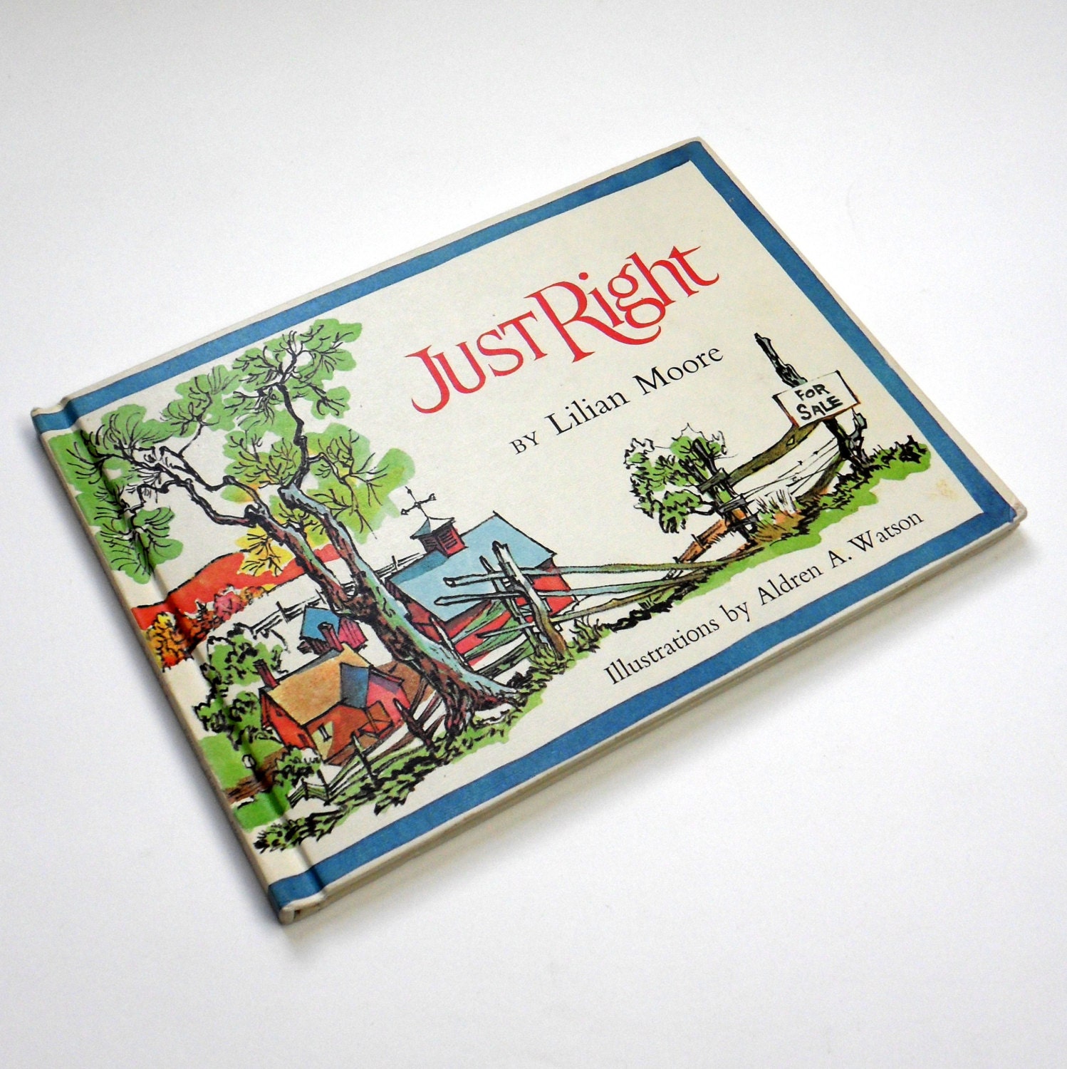 Just Right by Lilian Moore 1968 / A Farmer Has Trouble Finding The Right Buyer To Buy His Farm