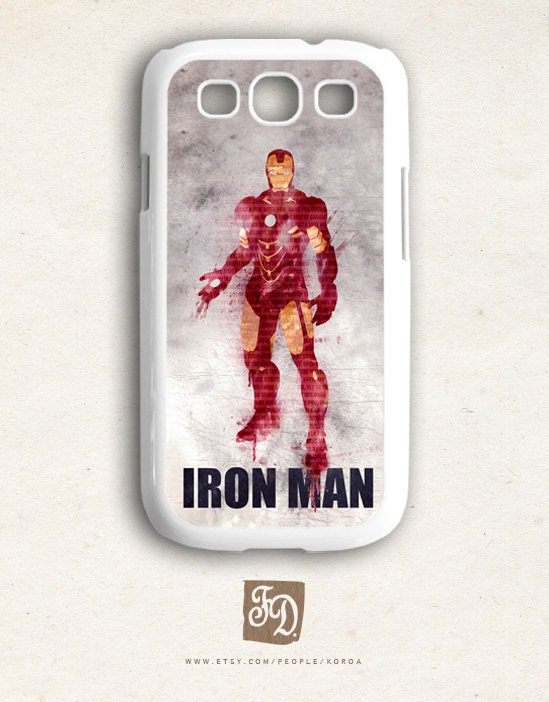 Samsung Galaxy S3 case IRON MAN, The Avengers, Tony Stark