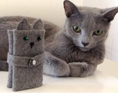 Business card case, Credit Card Holder, cat