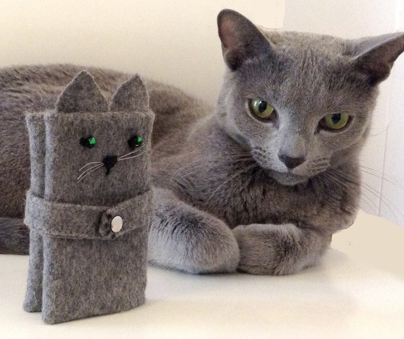 Business card case, Credit Card Holder, cat