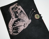 Butterfly embroidered Ebook Cover