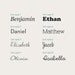 Personalized Name Lettering Decal