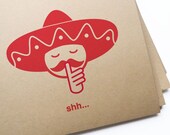 Printable Sombrero Surprise Party Invites / Editable PDF FIles