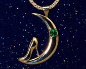 Heel of the Moon Charity Necklace, Jewelry for a cause