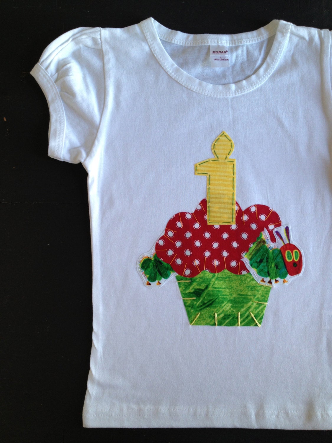 A Very Hungry Caterpillar Birthday Cupcake