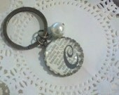 Teacher Gift, Dictionary Key Chain, Initial  with Dictionary Word, Teacher, Mother, Grandmother, Aunt, Sister, Godmother, Love, Friend