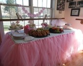 Custom Table Tutu for 6ft. Table YOU CHOOSE COLORS