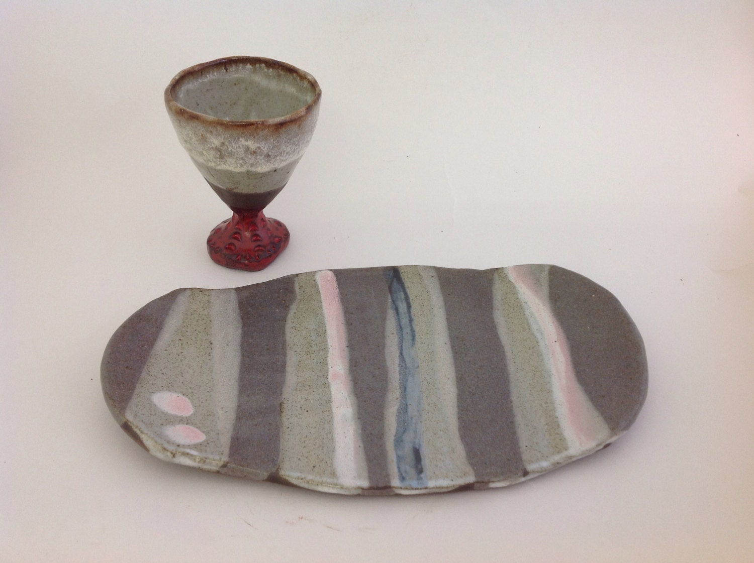 Shima Shima - handmade ceramic serving set