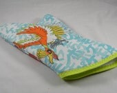 Pokemon oven mitt -reclaimed fabric