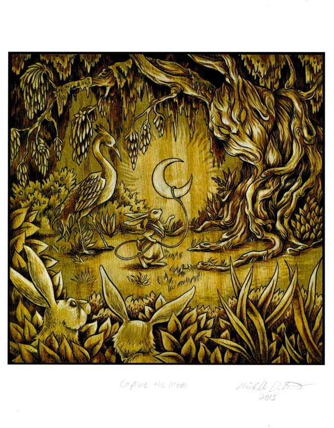 Art print Michelle Duckworth- Capture the Moon