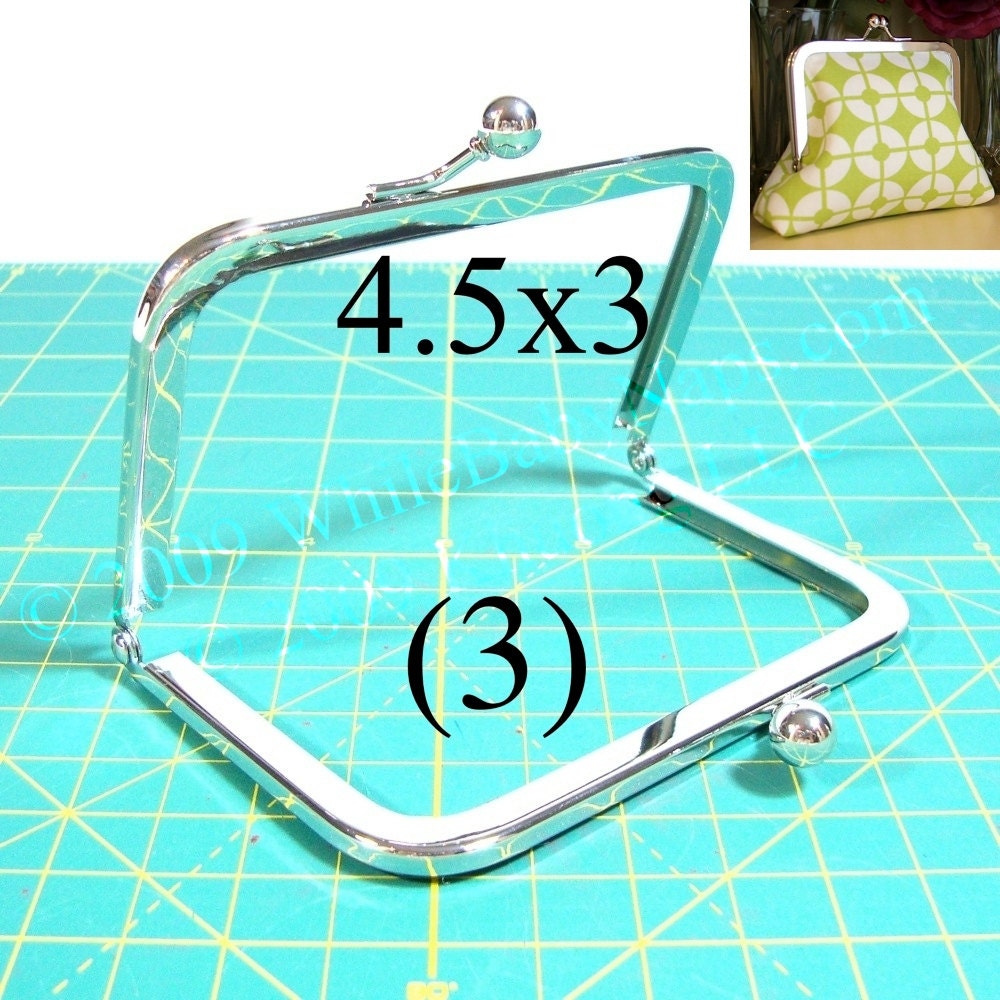 15% OFF 3 Nickel-free 4.5x3 purse frame