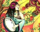 6 Summer Solstice drumming cards