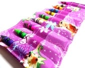 Crayon Roll, Crayon Roll Up, Crayon Holder Disney Fairies Fairy Hollow Tinker Bell