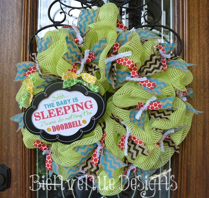 Baby Wreath / Please do not ring the doorbell