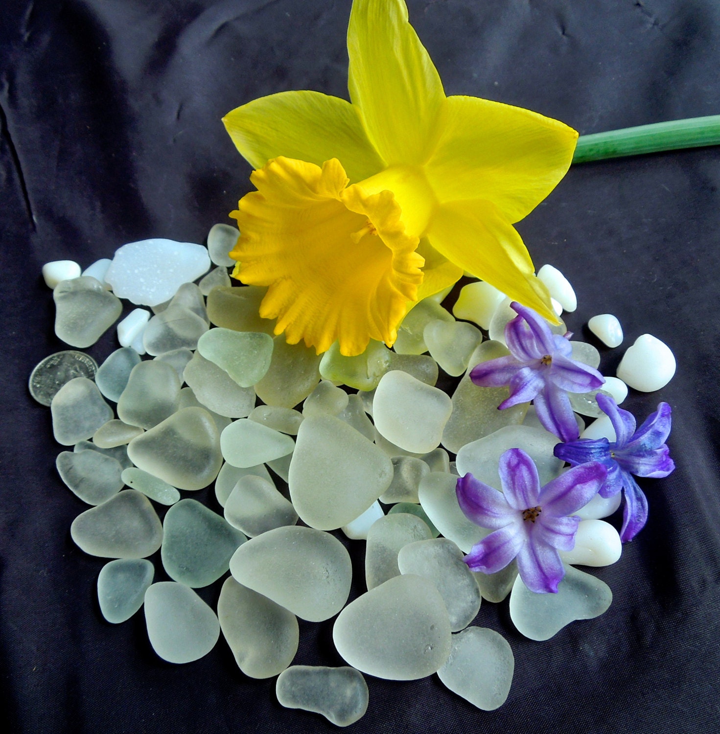 Sea Glass or Beach Glass of Hawaii 80 Frosty ROUNDED for decorating 22 dollars, found on Hawaii's beaches