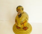 Vintage Mid Century Wood Duck