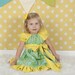 Peasant Ruffle Dress Pattern 6m-8