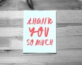THANK YOU CARD