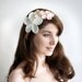 Bridal hair accessory, Romantic wedding Flower Headband, wedding flowers hair accessories, Vintage inspired bride
