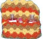 Crocheted  Bag Paolo Purse  Autumn Colors - amydscrochet