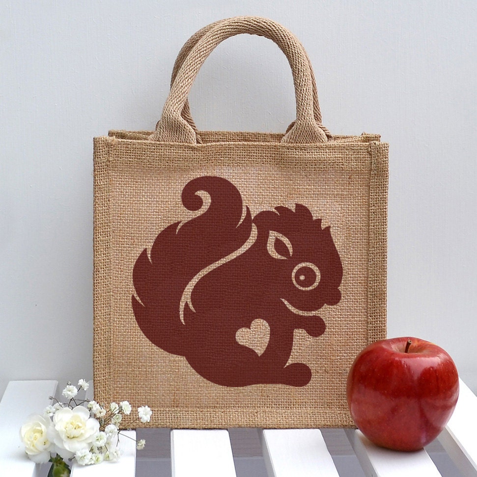 Squirrel Lunch Bag