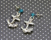 Anchor Dangle Earrings