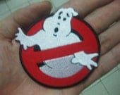 Free shipping Ghostbusters Movie Custom Uniform Name Tag Iron On PATCH 7.5x7.5 cm