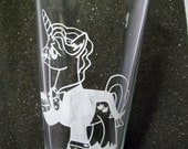 My Little Pony Friendship is Magic Fancy Pants pint glass tumbler