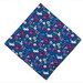 Pomp & Ceremony Pocket Square handkerchief Liberty of London Fitzgerald blue