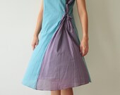 Shape ...Blue  Purple Dress