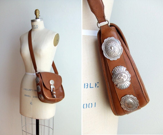 Vintage BRIGHTON leather shoulder bag