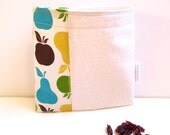 Reusable Sandwich Bag Apples and Pears